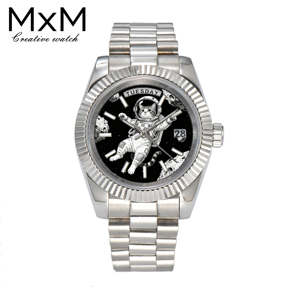 Watch Winder Compact - Creative men's watch 40mm/36mm Miyota 8285