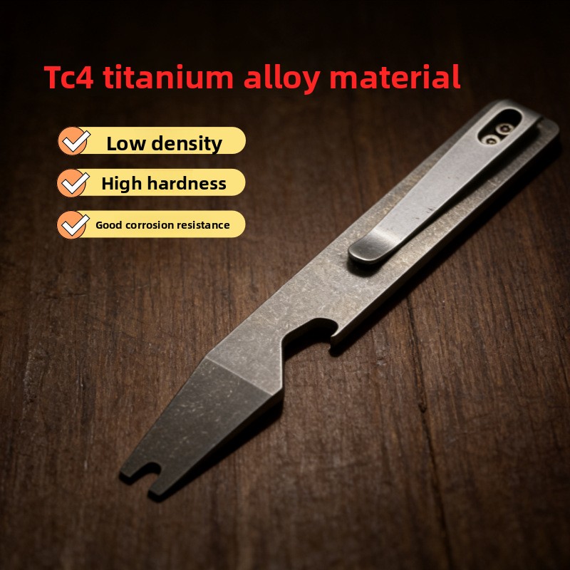 Titanium Pry Bar EDC Multi Too - Titanium Pry Bar review and price