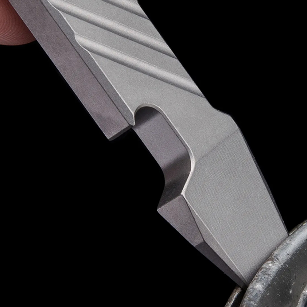 Titanium EDC Pry Bar Tool – 4” - Titanium Pry Bar review and price
