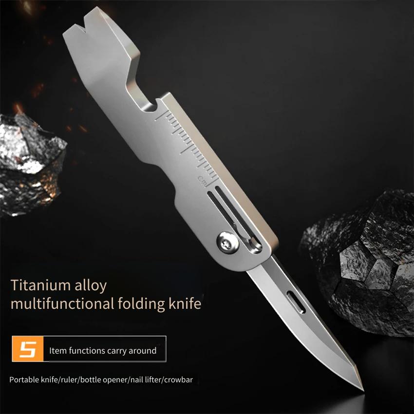 Titanium Alloy Multi-Function  - Titanium Pry Bar review and price
