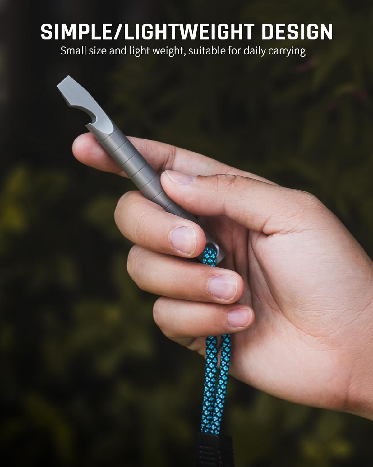 TISUR Titanium EDC Pry Bar, Ke - Titanium Pry Bar review and price